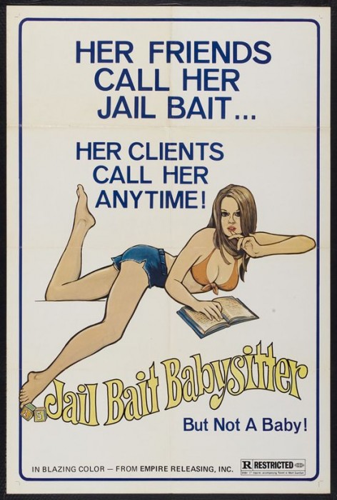 Jailbait Babysitter (1977) cover