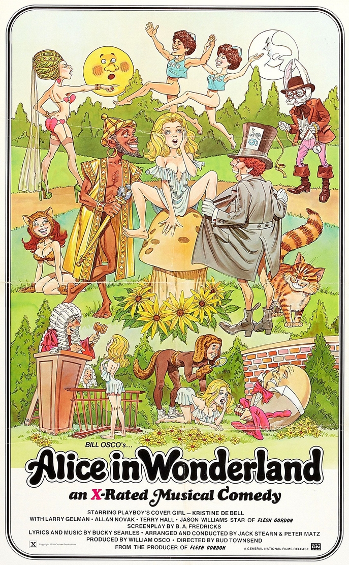 Alice in Wonderland: An X-Rated Musical Fantasy (1976) DVDRip [~900MB] -  free download