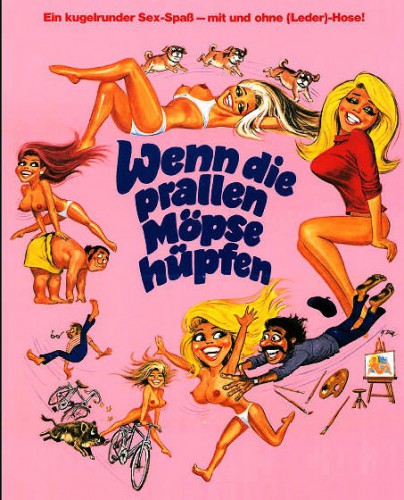Wenn die prallen Mopse hupfen (Better Quality) (1974) cover