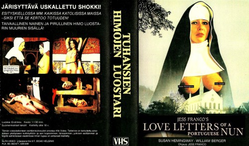 Love Letters of a Portuguese Nun (1977) cover
