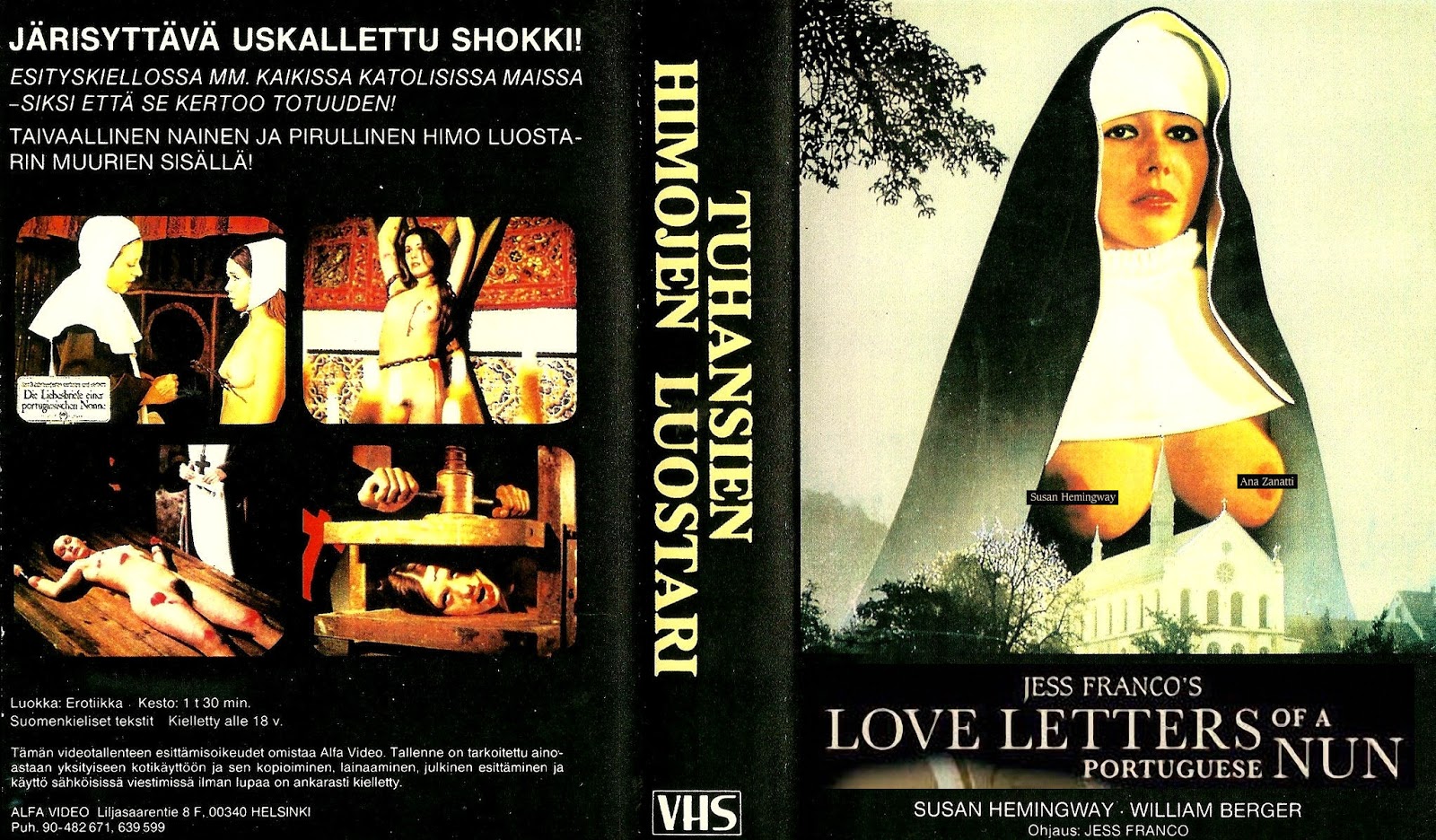1600px x 936px - Love Letters of a Portuguese Nun / Die Liebesbriefe einer ...